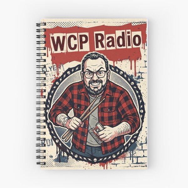 Item preview, WCP Radio Drummer Tee designed and sold by Sentient Cyborg Solutions.