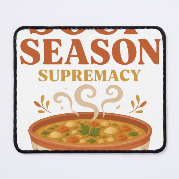 Item preview, Soup Season Funny Fall Foodie Design designed and sold by The Vault Shop.