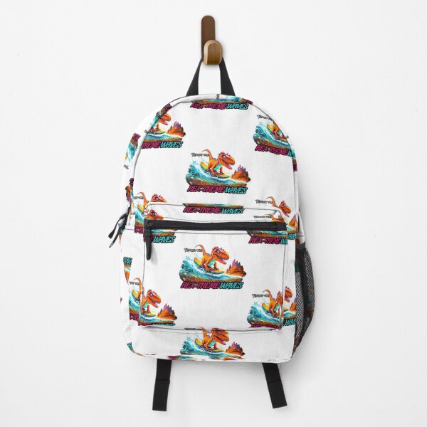 Item preview, Funny Dinosaur Surfing Design for Beach and Summer Lovers designed and sold by ItIsIsz.