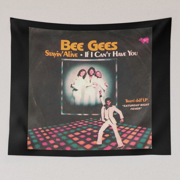 Item preview, Bee Gees Band Classic Grungy Retro designed and sold by kelly1art.