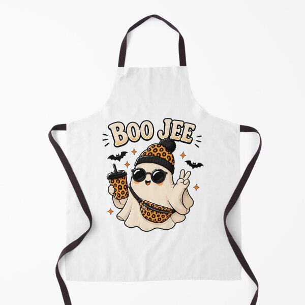 Item preview, boo jee ghost coffee leopard print halloween designed and sold by JasonsSpider.