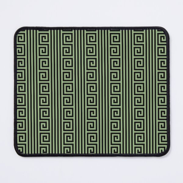 Item preview, Greek Key Dark Olive Green designed and sold by c c i t y p i c t u r e s.