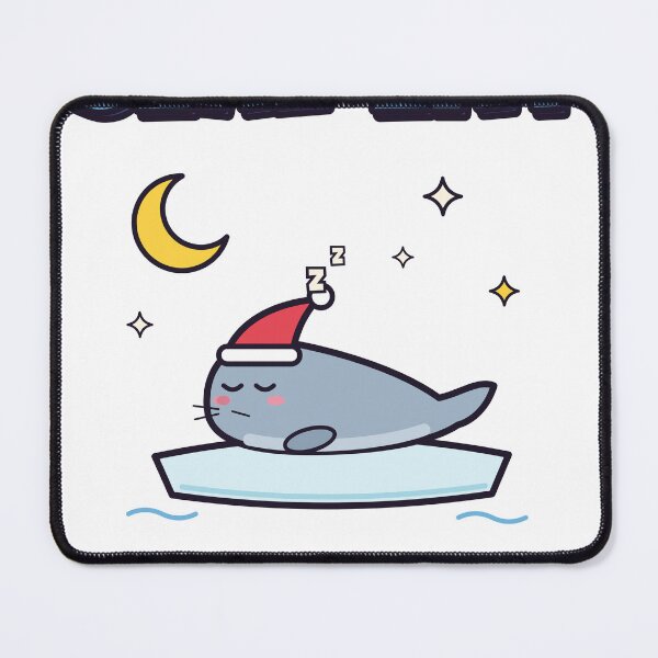 Item preview, Seal-ent Night Cute Seal Christmas Pun designed and sold by somebasic.