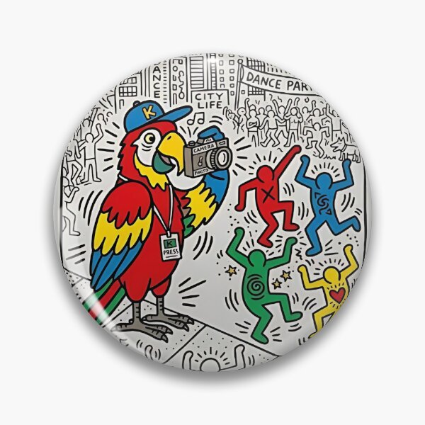 Item preview, Macaw Street Photographer designed and sold by PictoVibe.