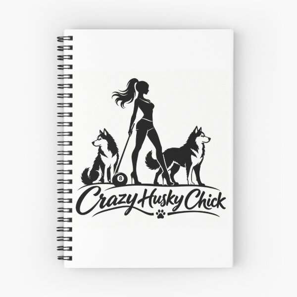 Aperçu de l'œuvre Poussin Husky Fou | Poussin Husky Fou créée et vendue par Crazyhuskychick.