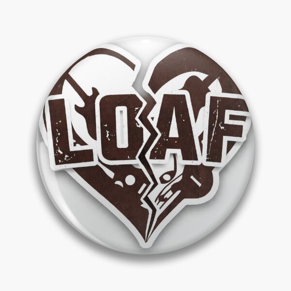 Item preview, LOAF Heart Logo Sticker designed and sold by Sentient Cyborg Solutions.