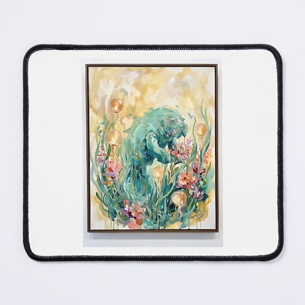 Item preview, Manatee Underwater Gardener designed and sold by PictoVibe.