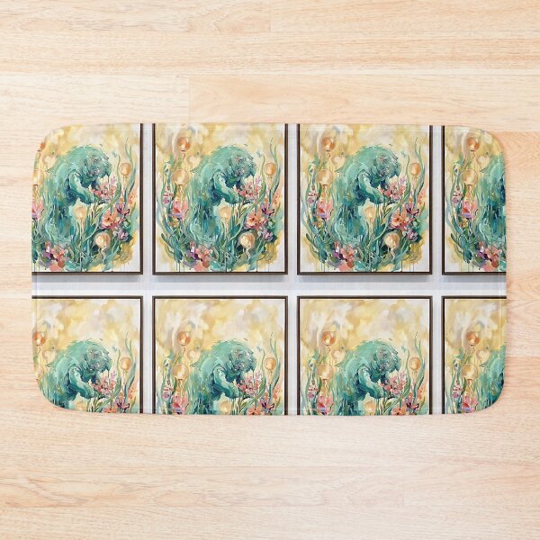 Item preview, Manatee Underwater Gardener designed and sold by PictoVibe.