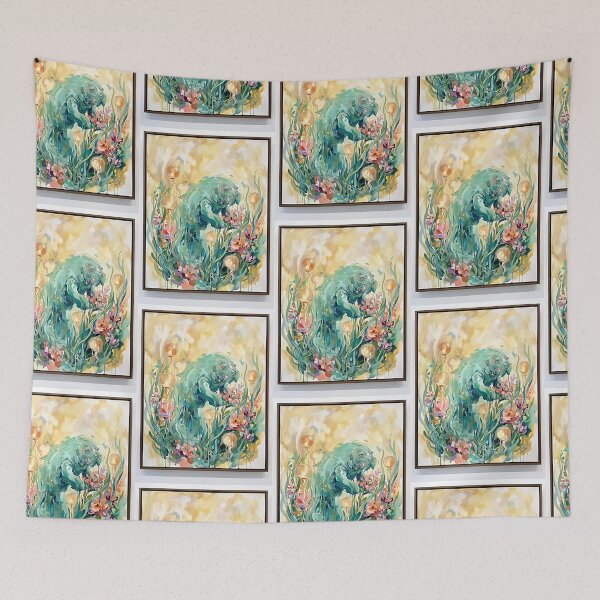 Item preview, Manatee Underwater Gardener designed and sold by PictoVibe.