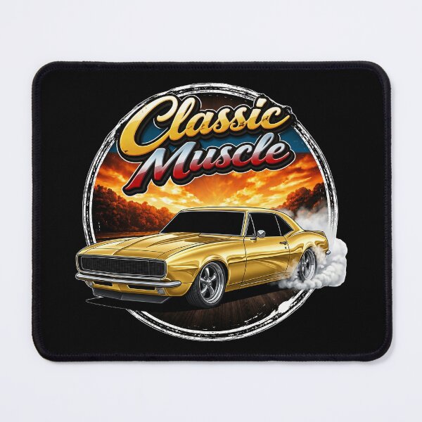 Item preview, 1967 Camaro Classic Muscle – Gold designed and sold by T-Bucket-Tees.