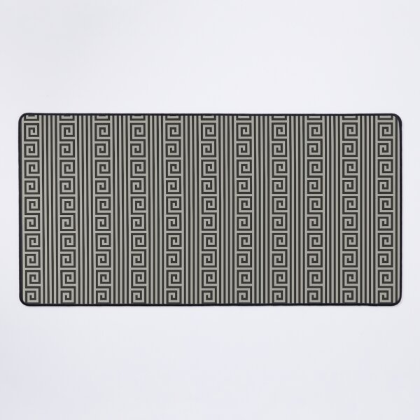 Item preview, Greek Key Dark Marble Gray designed and sold by c c i t y p i c t u r e s.