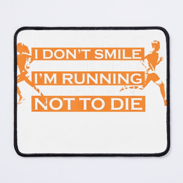 Item preview, Cant Smile While Running Cross Country Marathon Runner Gift T-Shirt designed and sold by teluguredbubble.