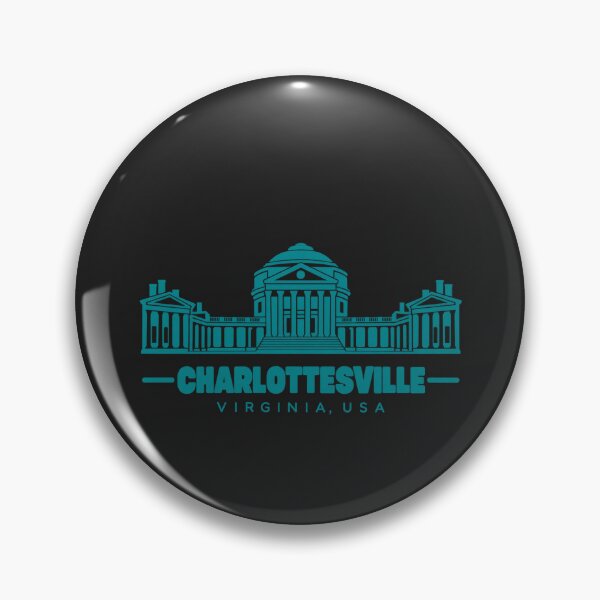 Item preview, Charlottesville Virginia USA Line Art Landmark Poster designed and sold by CMYKStudio.