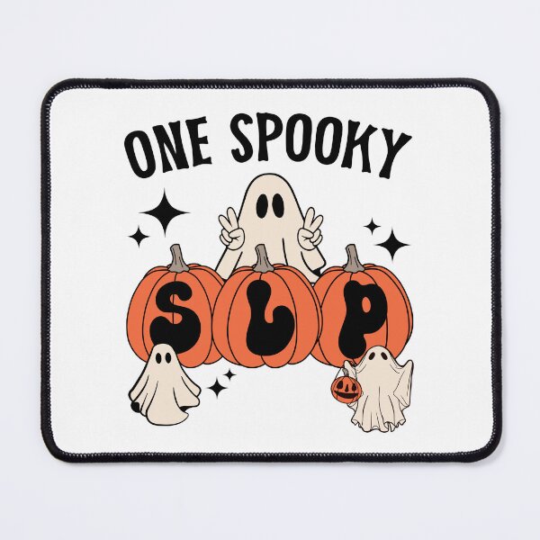 Item preview, One Spooky SLP Halloween Speech Language Pathologist Speech Therapist designed and sold by NovaPixelArtCo.