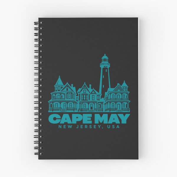 Item preview, Cape May New Jersey USA Line Art Coastline Poster designed and sold by CMYKStudio.