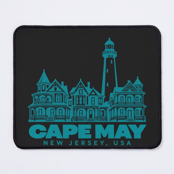 Item preview, Cape May New Jersey USA Line Art Coastline Poster designed and sold by CMYKStudio.