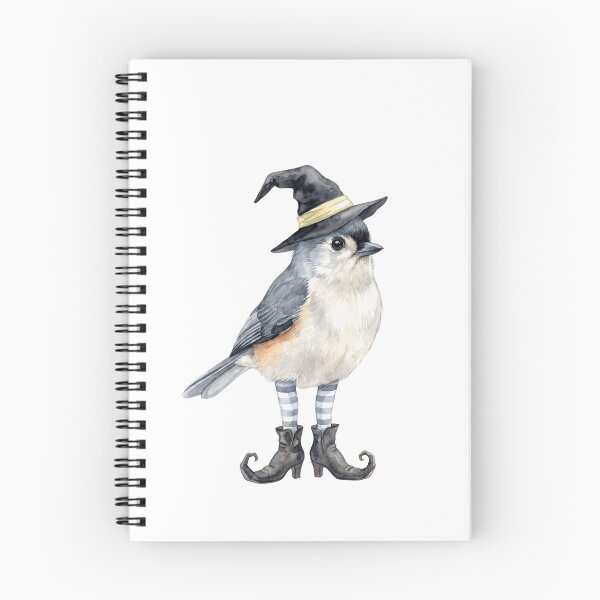 Item preview, Witchy Tufted Titmouse designed and sold by Tiffany Roy.