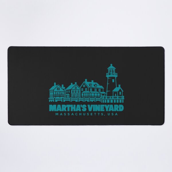 Item preview, Marthas Vineyard Massachusetts USA Line Art Coastline Poster designed and sold by CMYKStudio.