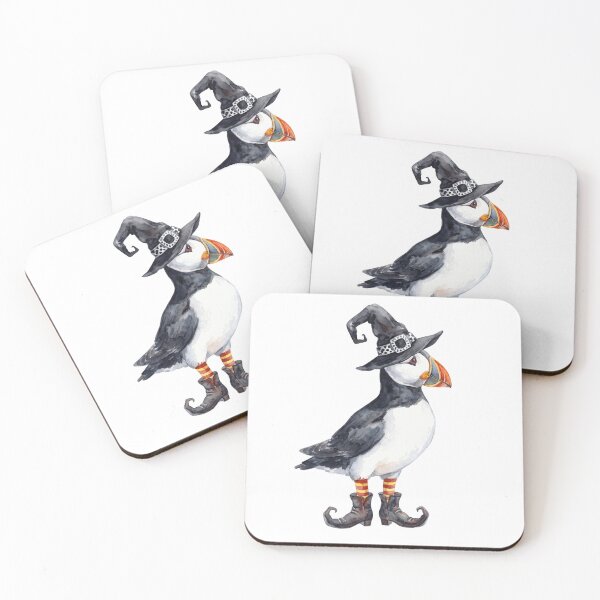 Item preview, Witchy Puffin designed and sold by Tiffany Roy.