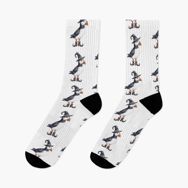 Item preview, Witchy Puffin designed and sold by Tiffany Roy.