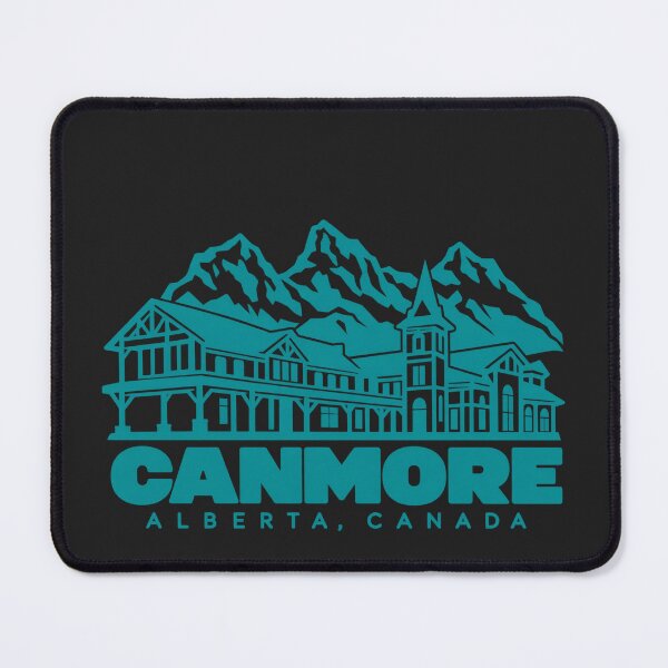 Item preview, Canmore Alberta Canada Line Art Landmark Poster designed and sold by CMYKStudio.