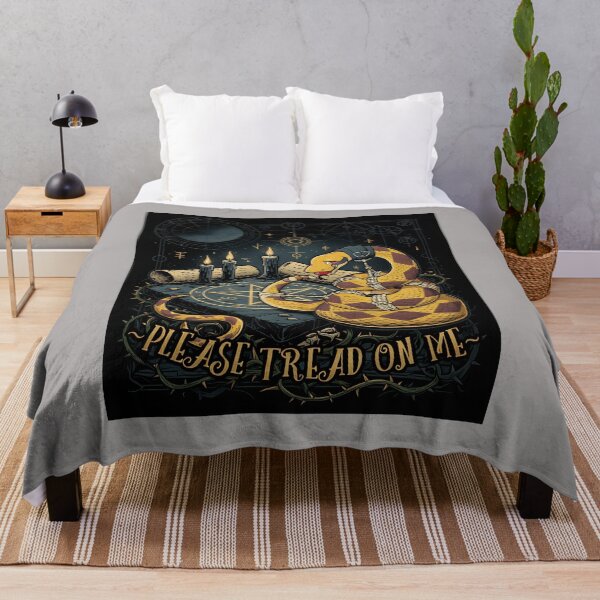 Item preview, Funny Tied Snake Please Tread On Me Shirt-33 designed and sold by JolantaGeye.