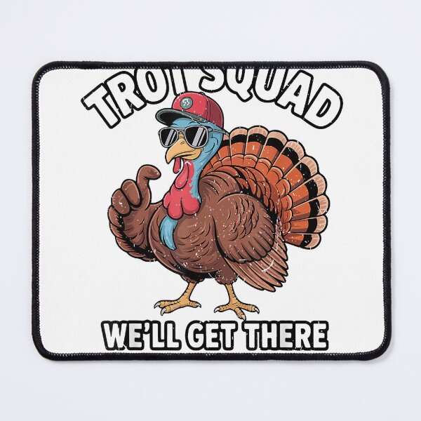 Item preview, 2025 Running Turkey Trot Squad Sunglasses Funny Thanksgiving T-Shirt designed and sold by Design-phuket.
