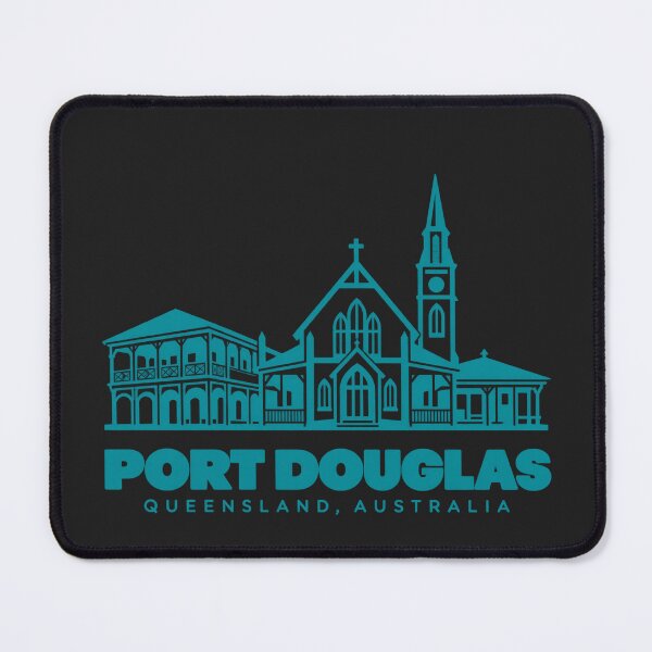 Item preview, Port Douglas Queensland Australia Line Art Coastline Poster designed and sold by CMYKStudio.