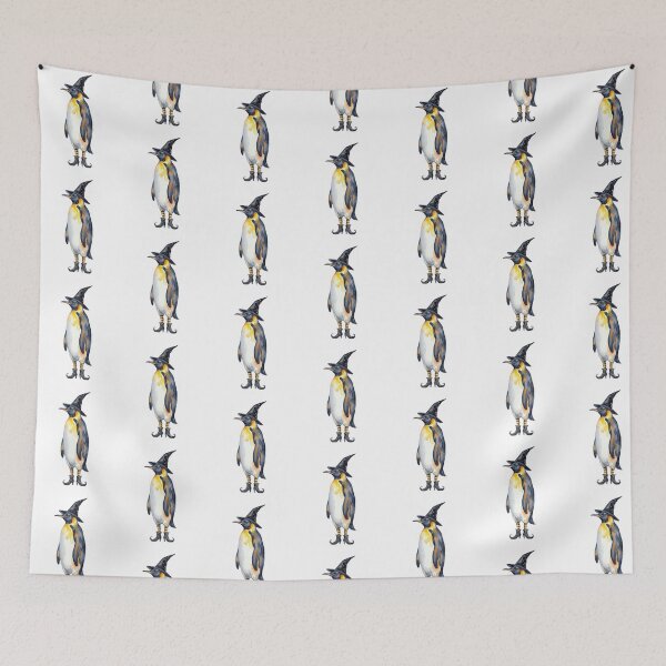 Item preview, Witchy King Penguin designed and sold by Tiffany Roy.