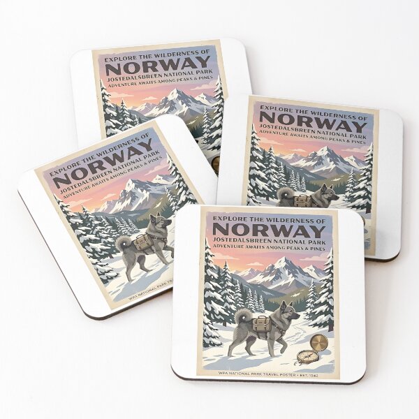 Item preview, Norwegian Elkhound Expedition designed and sold by PictoVibe.