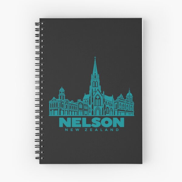 Item preview, Nelson New Zealand Line Art Landmark Poster designed and sold by CMYKStudio.