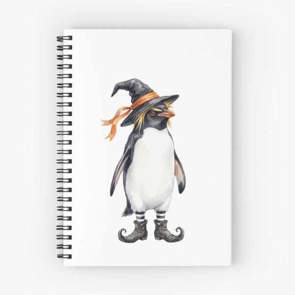 Item preview, Witchy Rockhopper Penguin designed and sold by Tiffany Roy.