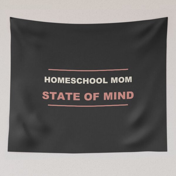 Item preview, Homeschool Mom State Of Mind - Homeschool Mom designed and sold by RetroThreadWorks.