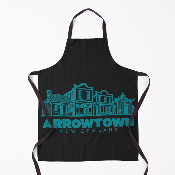 Item preview, Arrowtown New Zealand Line Art Landmark Poster designed and sold by CMYKStudio.