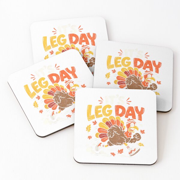 Item preview, Funny Leg Day Turkey Workout Running Gym Meme Thanksgiving T-Shirt designed and sold by Lakshya20031.