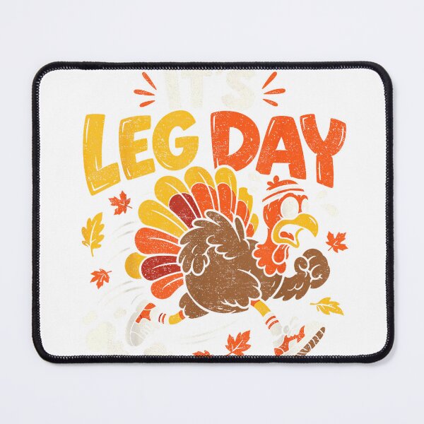 Item preview, Funny Leg Day Turkey Workout Running Gym Meme Thanksgiving T-Shirt designed and sold by Lakshya20031.