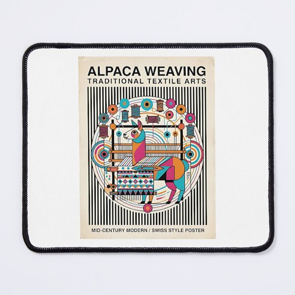 Item preview, Alpaca Textile Weaver designed and sold by PictoVibe.