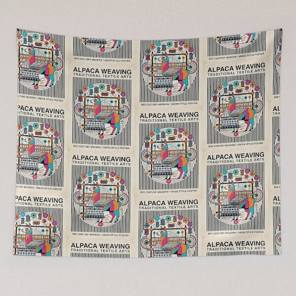 Item preview, Alpaca Textile Weaver designed and sold by PictoVibe.