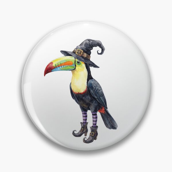 Item preview, Witchy Toucan designed and sold by Tiffany Roy.