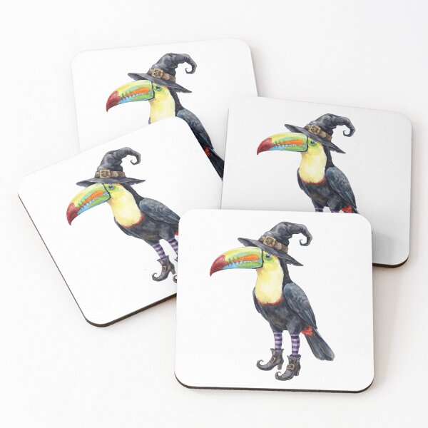 Item preview, Witchy Toucan designed and sold by Tiffany Roy.