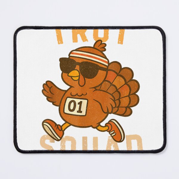 Item preview, Funny Running Turkey Trot Squad 2025 Thanksgiving Women Men T-Shirt designed and sold by shop-insider.