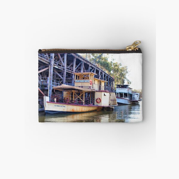 Item preview, Echuca, Australia, the Wharf, and the Boats designed and sold by Clive.