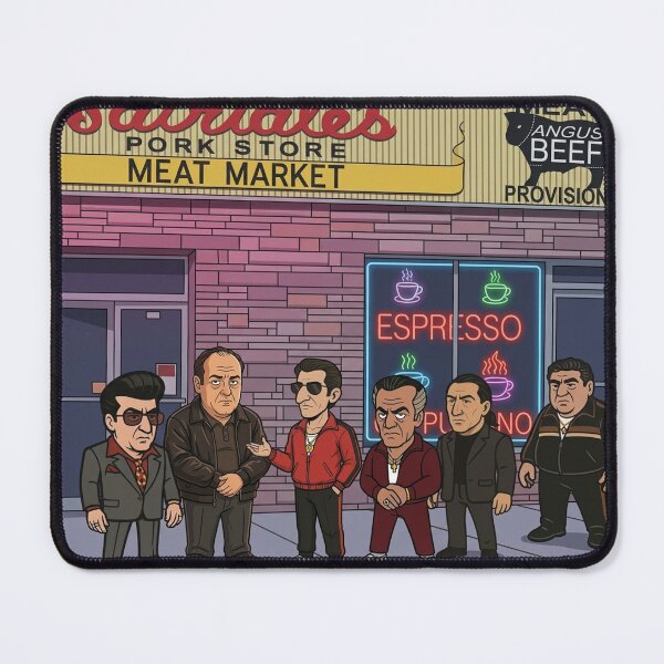 Item preview, The Sopranos Family Cuties: Jersey Crew at Pork Store designed and sold by CleverCulture.