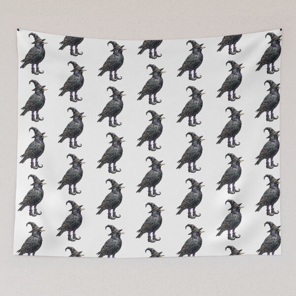 Item preview, Witchy Starling designed and sold by Tiffany Roy.