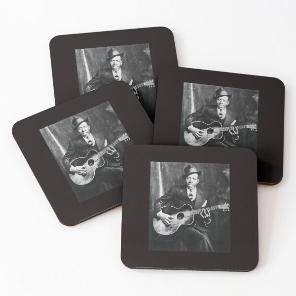 Item preview, Vintage Blues Musician Guitarist Portrait designed and sold by Scratch-Rainbow.