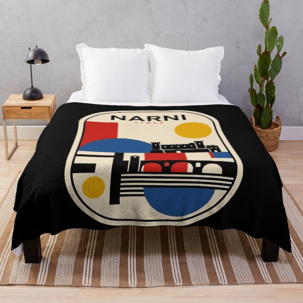 Item preview, Retro Narni Bauhaus Geometric Skyline designed and sold by k3rstman1.