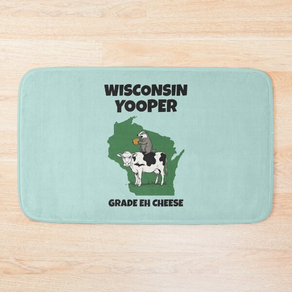 Item preview, Wisconsin Yooper Grade Eh Cheese Funny Cow and Badger designed and sold by 2BrokeYoopers.