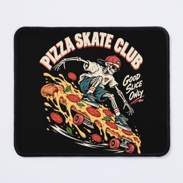 Item preview, Pizza Skate Club – Skeleton Skateboarder designed and sold by lbl-shop.