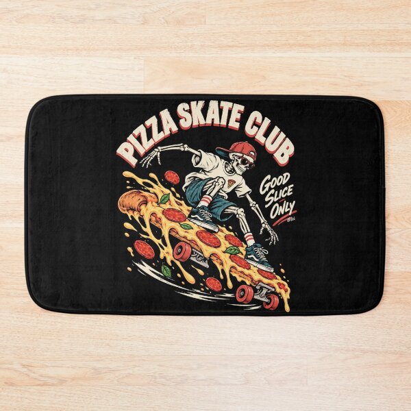 Item preview, Pizza Skate Club – Skeleton Skateboarder designed and sold by lbl-shop.