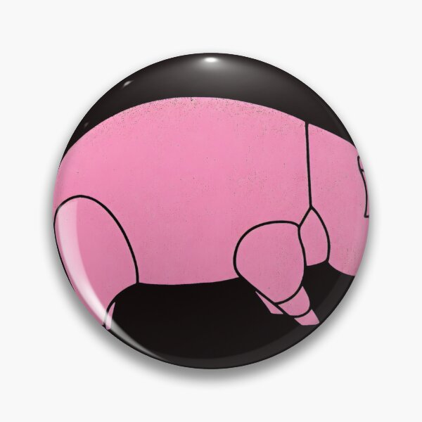 Item preview, Geometric Piggy Pink Farm Animal  designed and sold by Scratch-Rainbow.